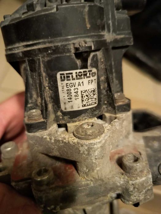 Zawór EGR + chłodnica kompletny 1.6Multijet Fiat Suzuki oryginał