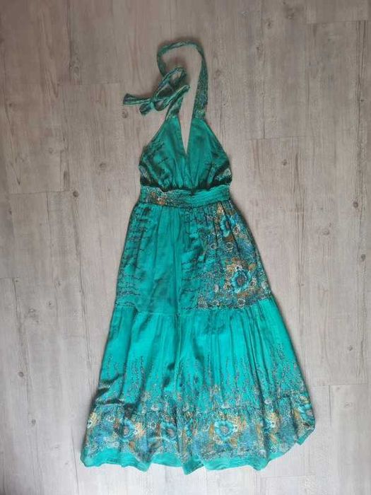 Vestido comprido de verão da Purple