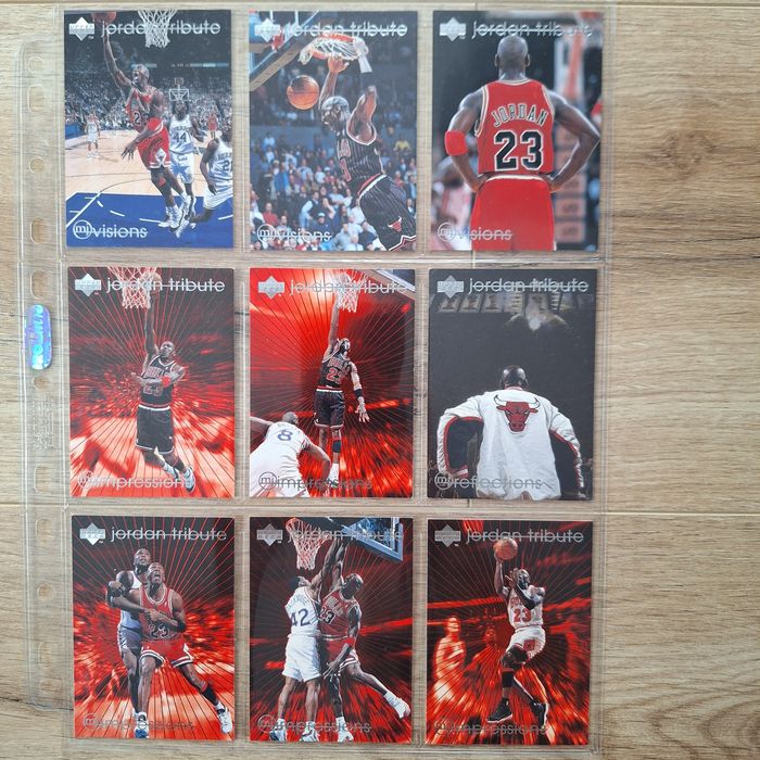 Karty NBA Michael Jordan set Tribute 90 kart