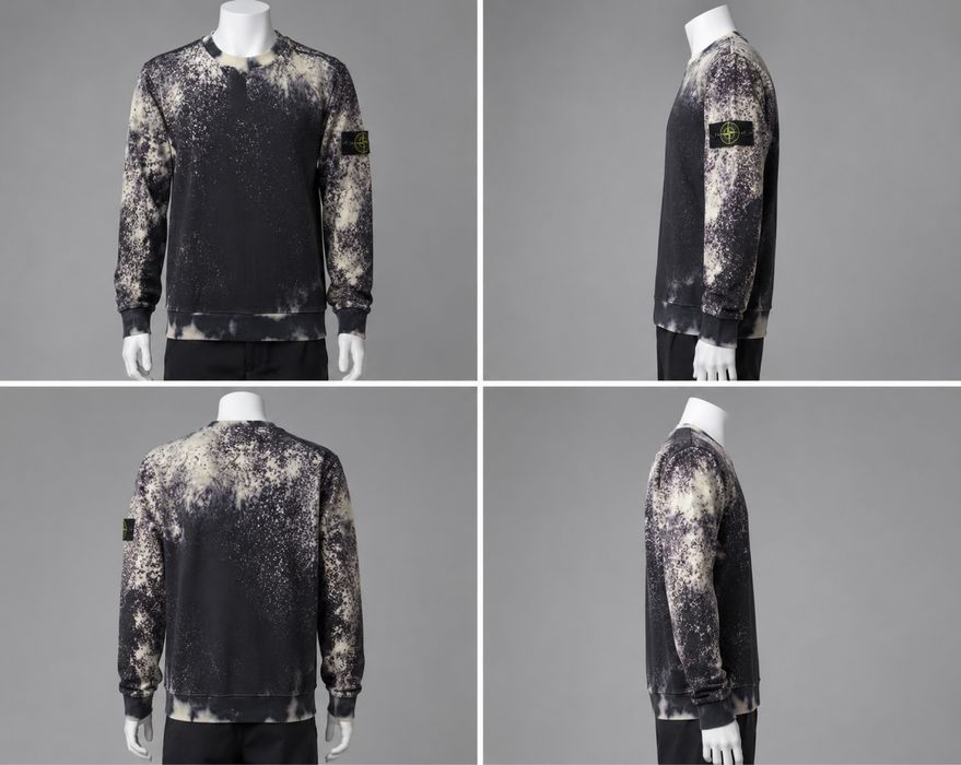 Stone island off dye grey
