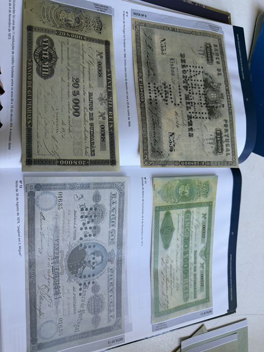 Coleção de notas JN