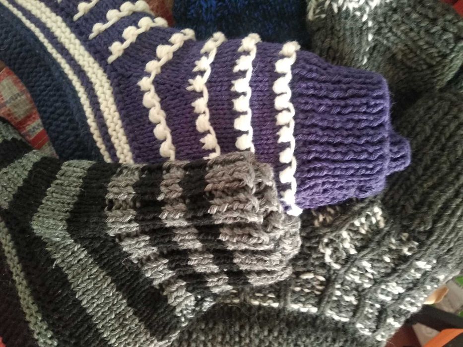 Тёплые подарочки Носки вязаные ручной работы