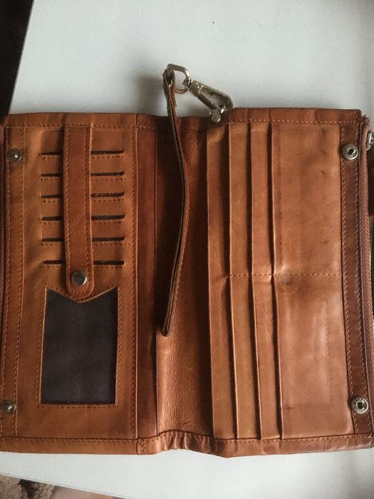 Клатч мужской кожаный