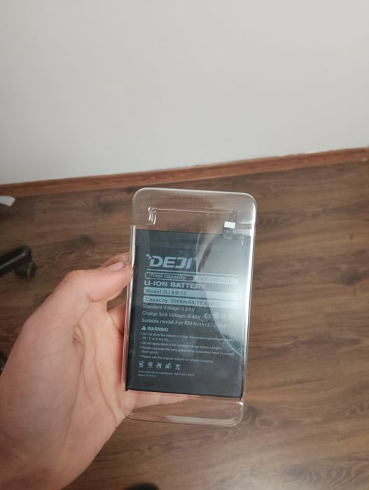 АКБ DEJI до телефона redmi note 13 5g/4g