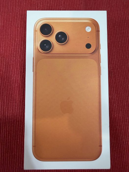 Iphone 17 Pro Max 256GB  Laranja Selado.