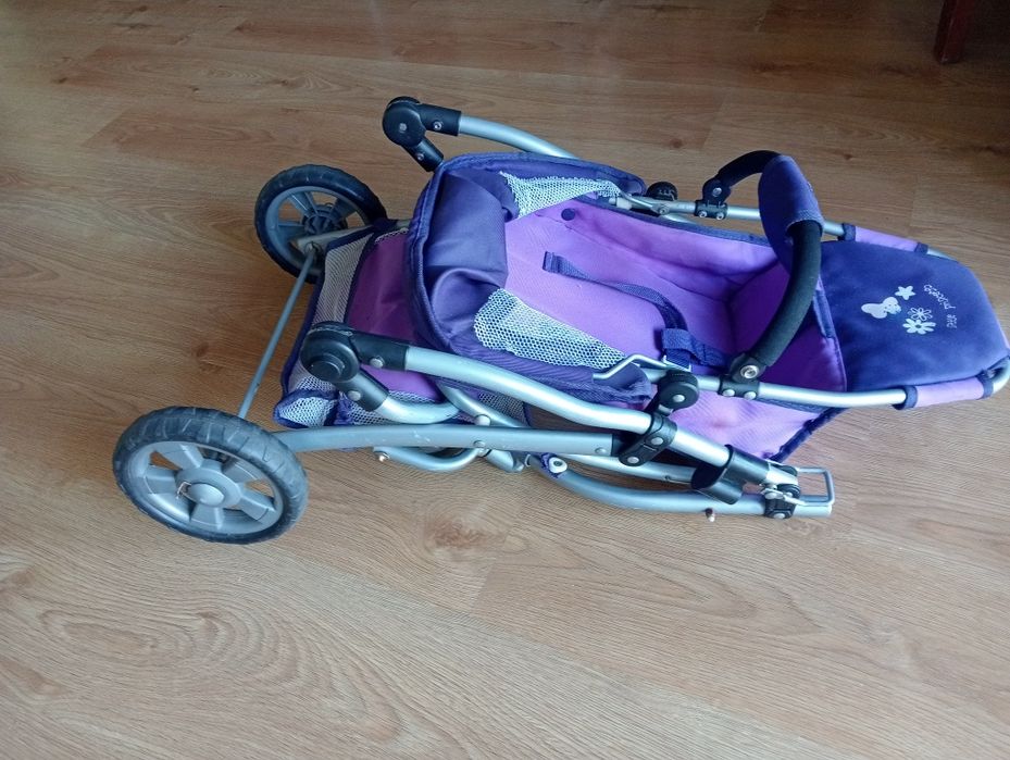 Wózek dla lalek, spacerówka Bayer Chick Emotion Plum, zabawka