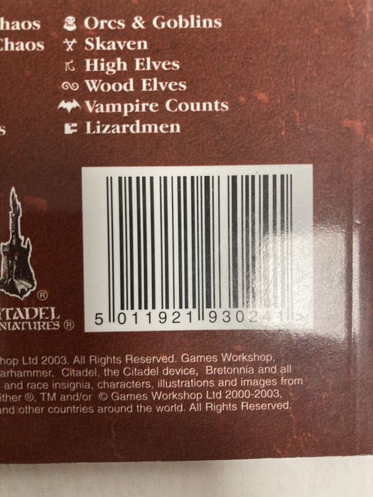 Revista Warhammer Bretonnia