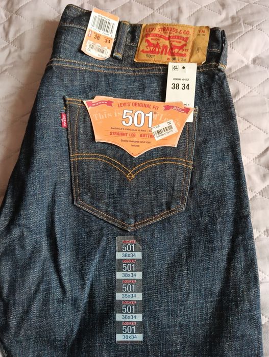 Джинси Levi's 501 Original Fit (W38 L34)