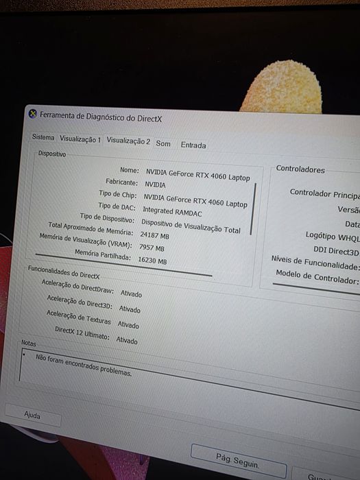 HP Victus RTX 4060 i7 13th 32GB 1TB. Troca/retoma. Fatura, garantia