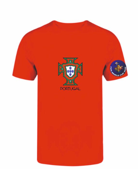 T-Shirt Portugal Copa do Mundo 2026