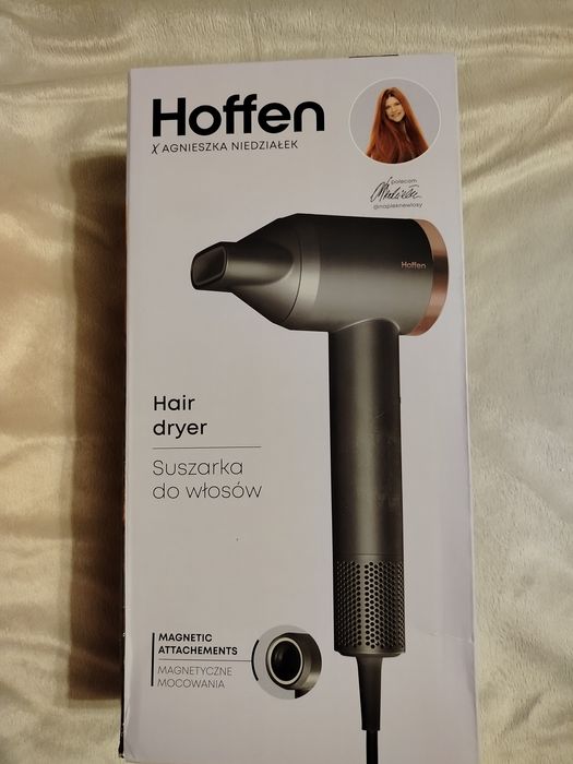 Nowa suszarka do włosów Hoffen x Agnieszka Niedziałek