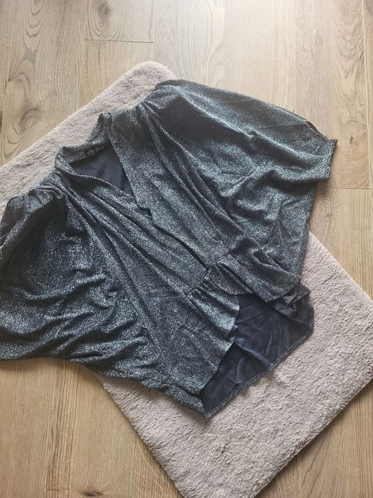 Błyszczące bolerko/narzutka