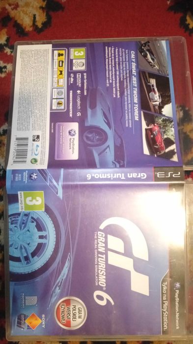 + Gran Turismo 6 PL+ gra na PS3 polska wersja w stanie bdb