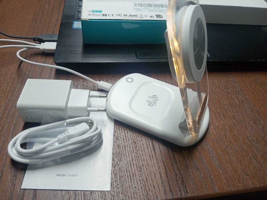 Estação de Carga Magnética 3-em-1 para iPhone, Apple Watch e AirPods