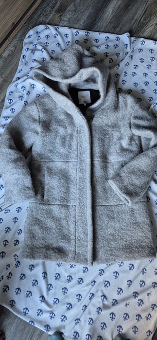 ZARA kurtka Wełniany damski plaszczyk ZARA trafaluc rozmiar M