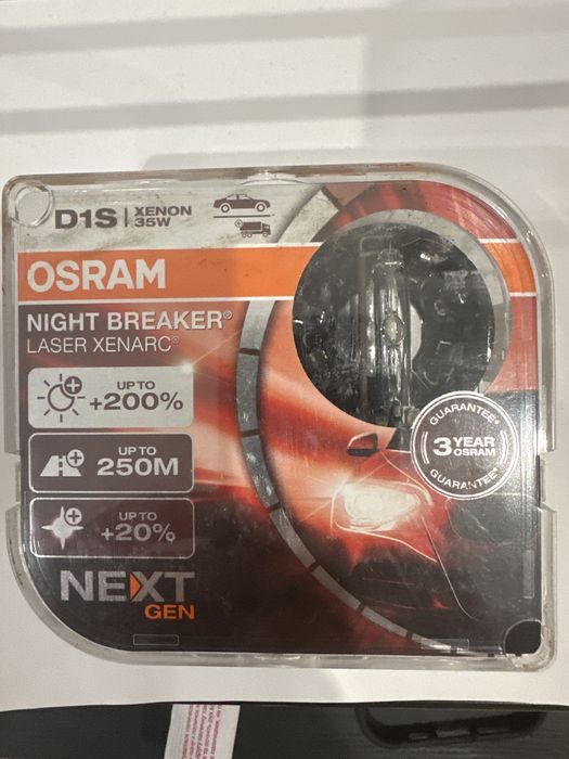 Лампы ксеноновые на Мерседес w211 OSRAM D1S