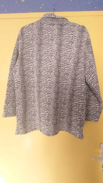 sweter damski stójka wzór zebra studio borgelt xl