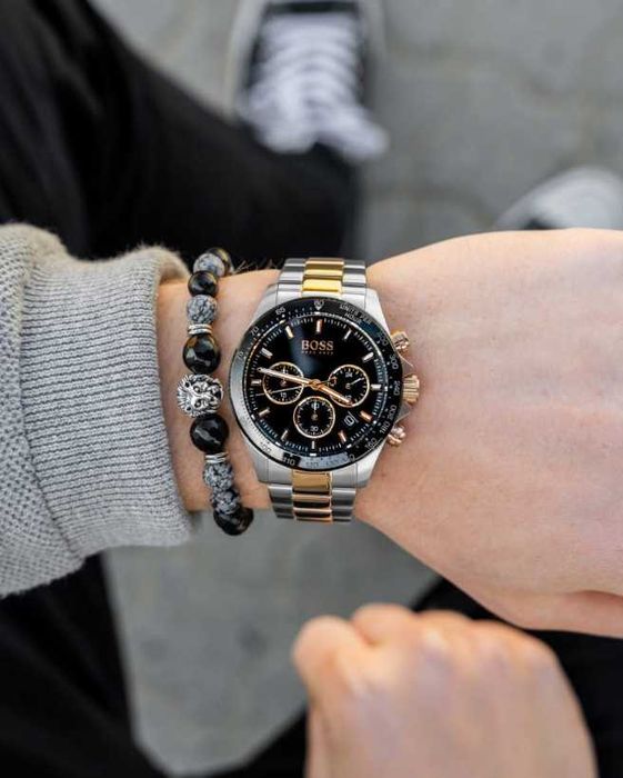 Zegarek męski Hugo Boss 1513757 Hero Chronograf + BOX.