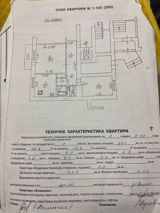 Продаж 2к квартири вул.Варшавська Шевченківський район