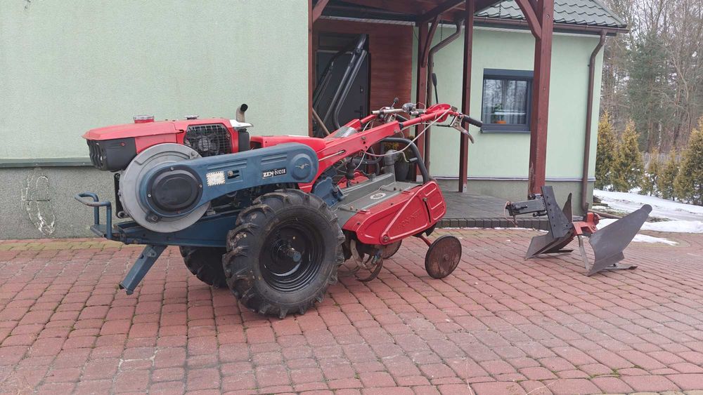 Traktorek Ogrodowy Dzik Glebogryzarka Jednoosiowy Kubota Yanmar Iseki