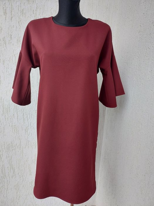 Sukienka śliwkowa COSTES w roz XS/S.