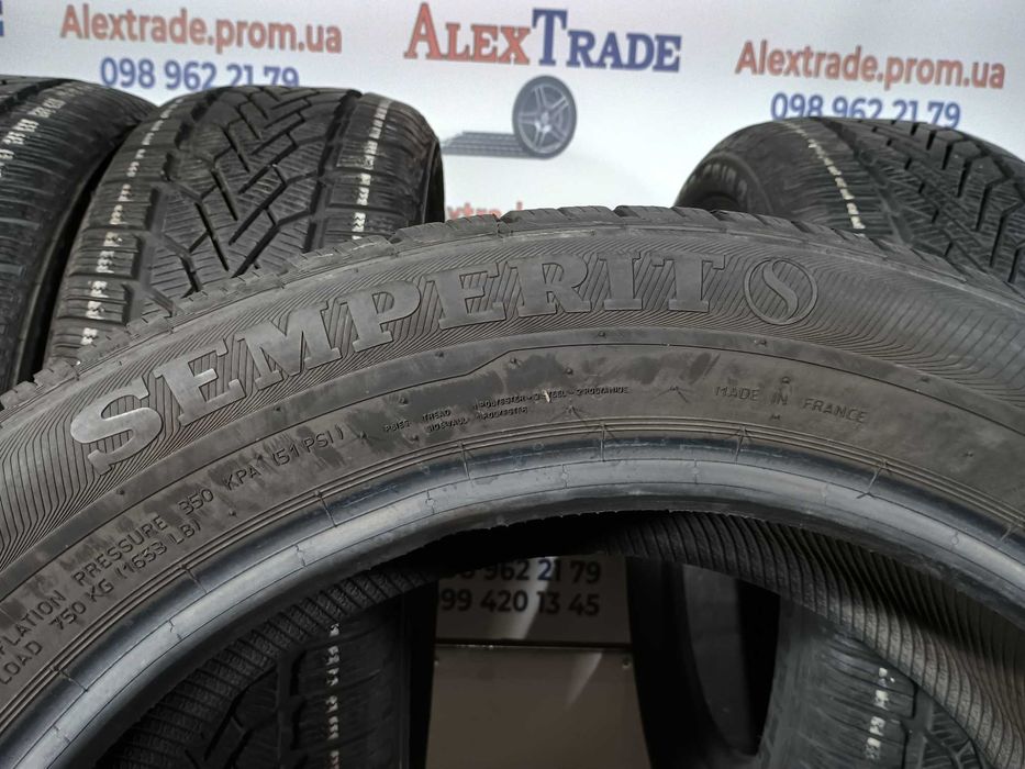 4 шт. 215/55 R17 Semperit Speed-Grip 2 зимові шини б/у