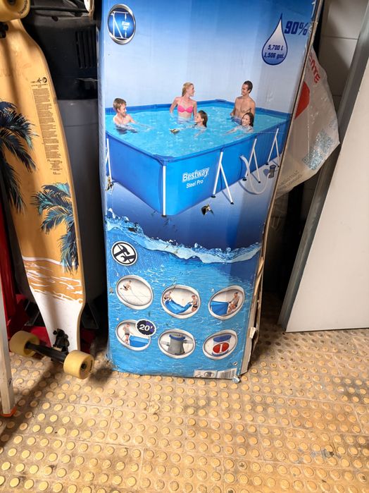 Piscina grande de quintal