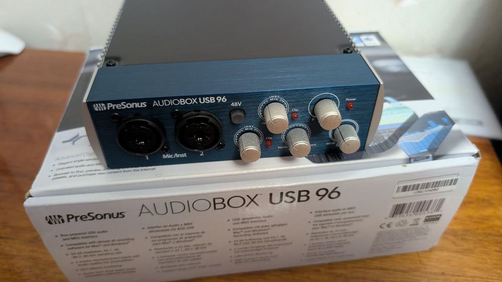 Звукова карта (аудіоінтерфейс) Presonus AudioBox USB96