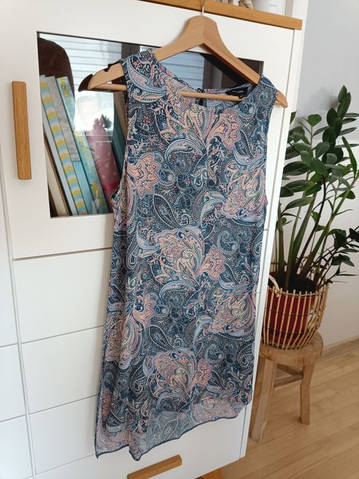 Damska wzorzysta letnia tunika New Look rozm. L/40