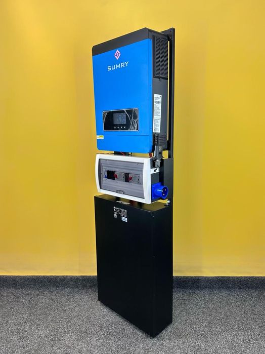 СРЖ ST 1P 10.2kW l 12.43kWh WiFi Bluetooth (інвертор SUMRY, АКБ LG Chem, електростанція, система резервного живлення)