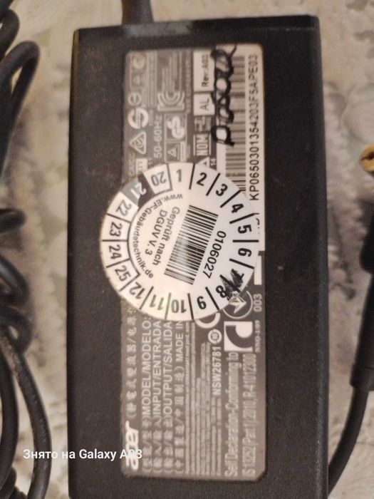 Зарядки до компьютерив  ,Аser.Lenovo БУ