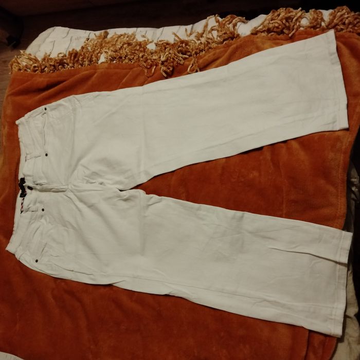 spodnie białe jeans nowe