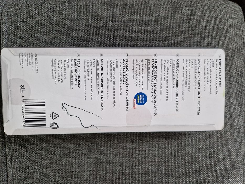 Pilnik do stóp Miomare Lidl