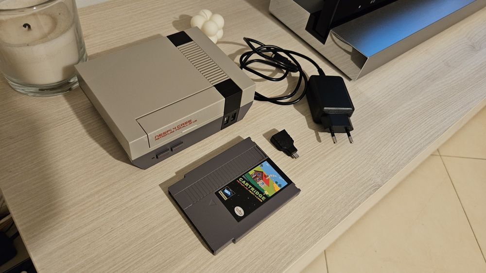 Raspberry pi 4 de 8gb com Nespi4 case64740101718401122