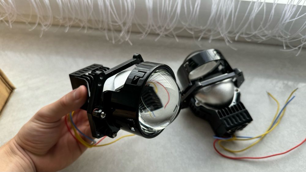 120 wat bi-led 12-24 v лінзи універсальні sanvi ronan