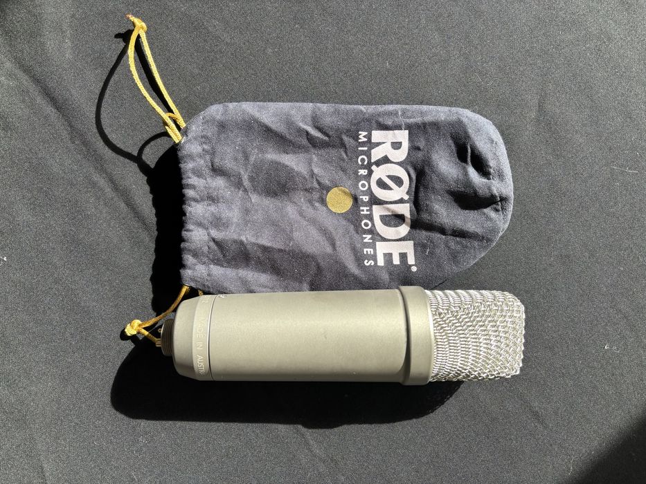 Microfone Estúdio Rode NT1-A Condensador com bolsa