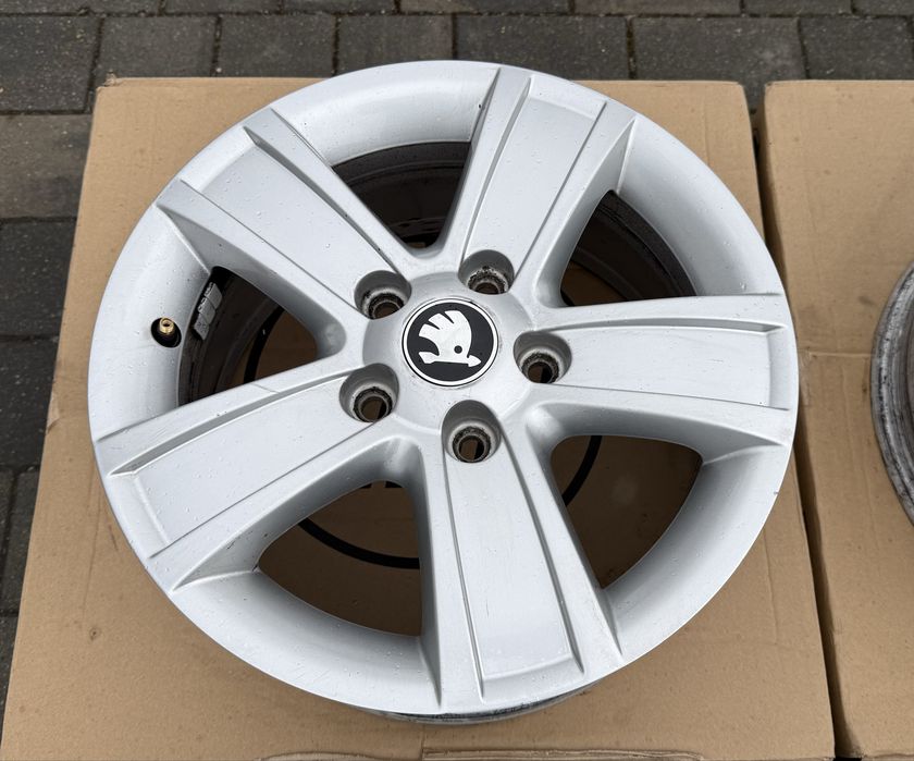 Oryginalne felgi Skoda 15" 5x112 Octavia Golf Touran