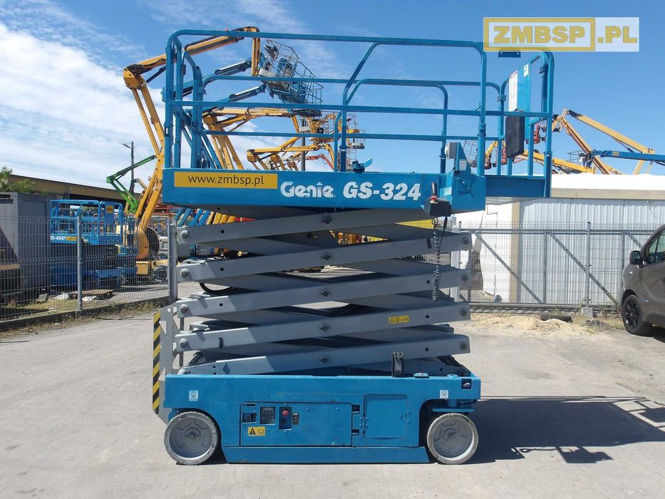 Podnośnik nożycowy zwyżka 12m Genie GS3246 (JLG Haulotte) UDT