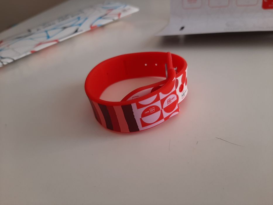 MBWAY Pulse Band Vermelho 10 anos