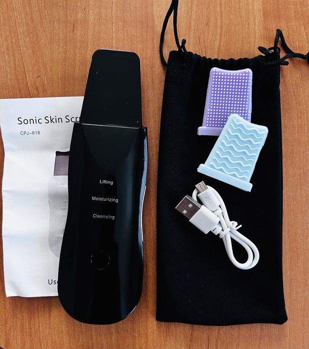 Ультразвуковий зволожувач очищувач для обличчя