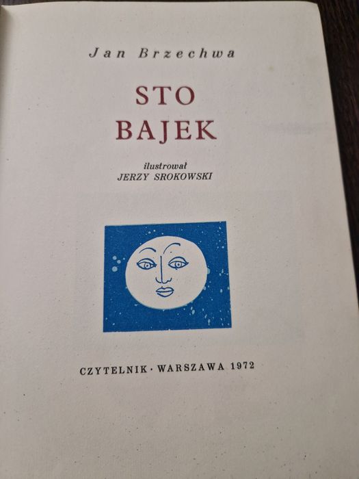 Książka Sto bajek Jan Brzechwa 1972