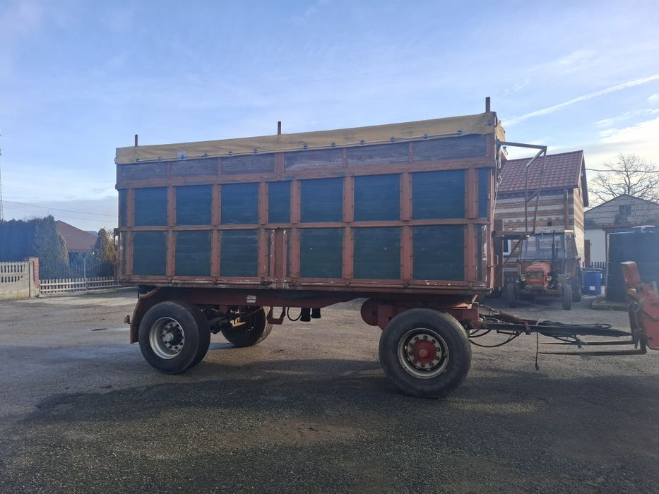 Przyczepa Kroger korten 18 ton 3 stronny wywrot import niemcy