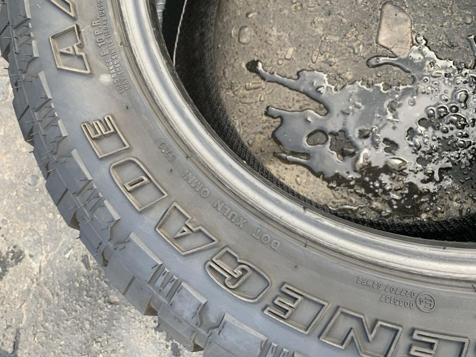 Шини 33*12.50 R20LT екв розміру 315/50 R20 Radar 9,2/8,6мм
