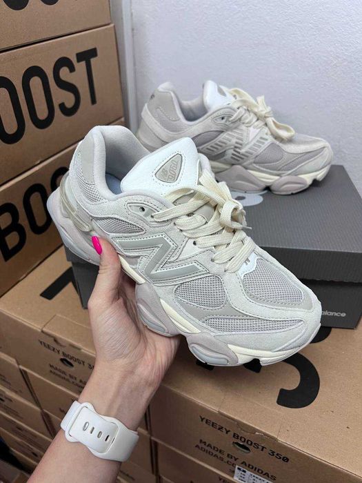 Кроссовки New Balance 9060 Beige / Нью Беленс 9060 бежевые 37 38 39