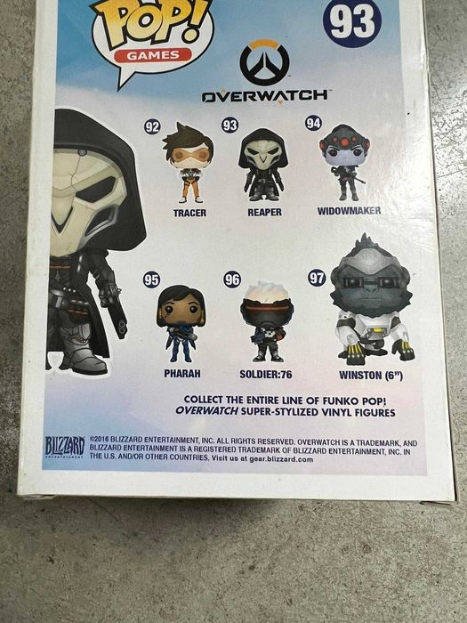 Figurka kolekcjonerska Funko POP Games 93 REAPER Overwatch 2016