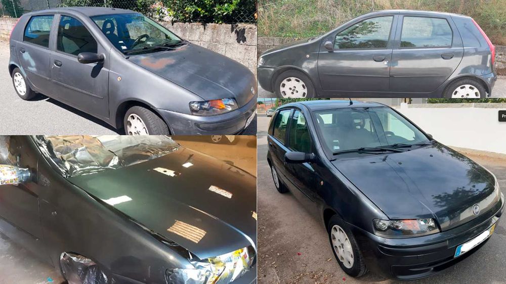 Pintura Automotiva - Tejadilhos - Faróis - Jantes