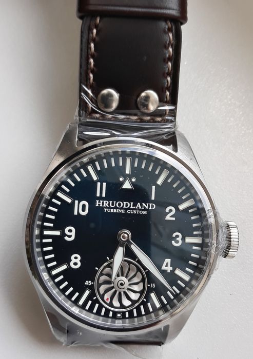 Zegarek męski Hruodland Turbine Pilot homage IWC