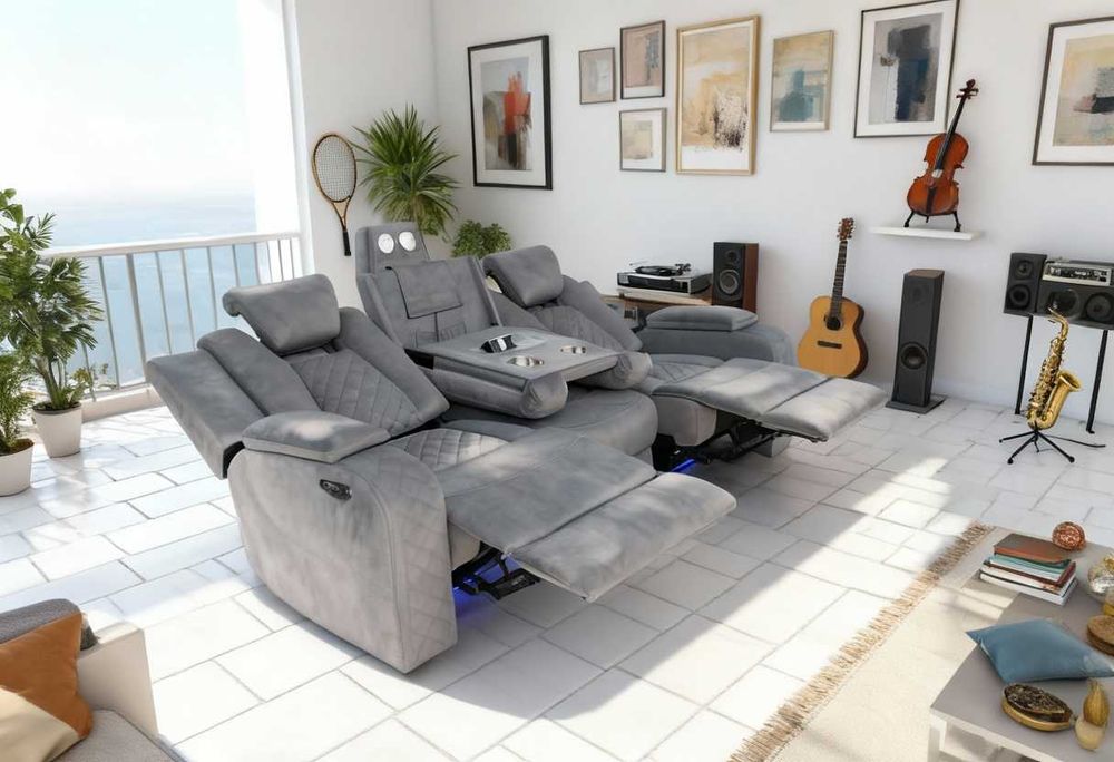 TORONTO - najwygodniejsza sofa 3-osobowa na świecie - funkcja RELAX