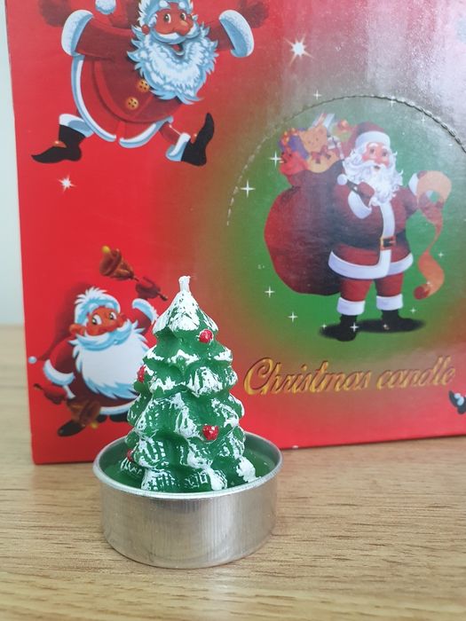 Świeczka Świąteczna Choinka Tealight
