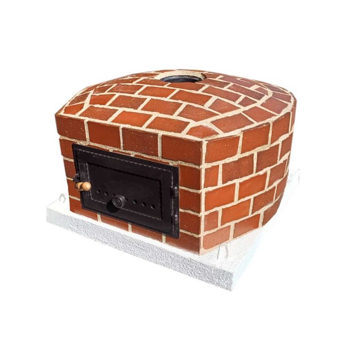 Piec do pizzy i chleba Mini Deluxe 90x90 cm w cegle